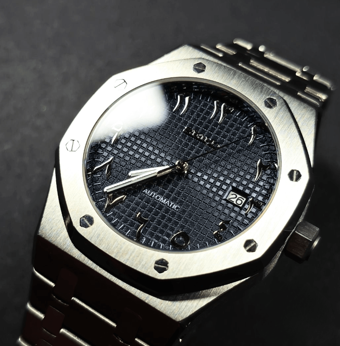 Seiko Mod Royal Oak “Deep Sea” — Depth Meets Design - NeoLux Watch & Co