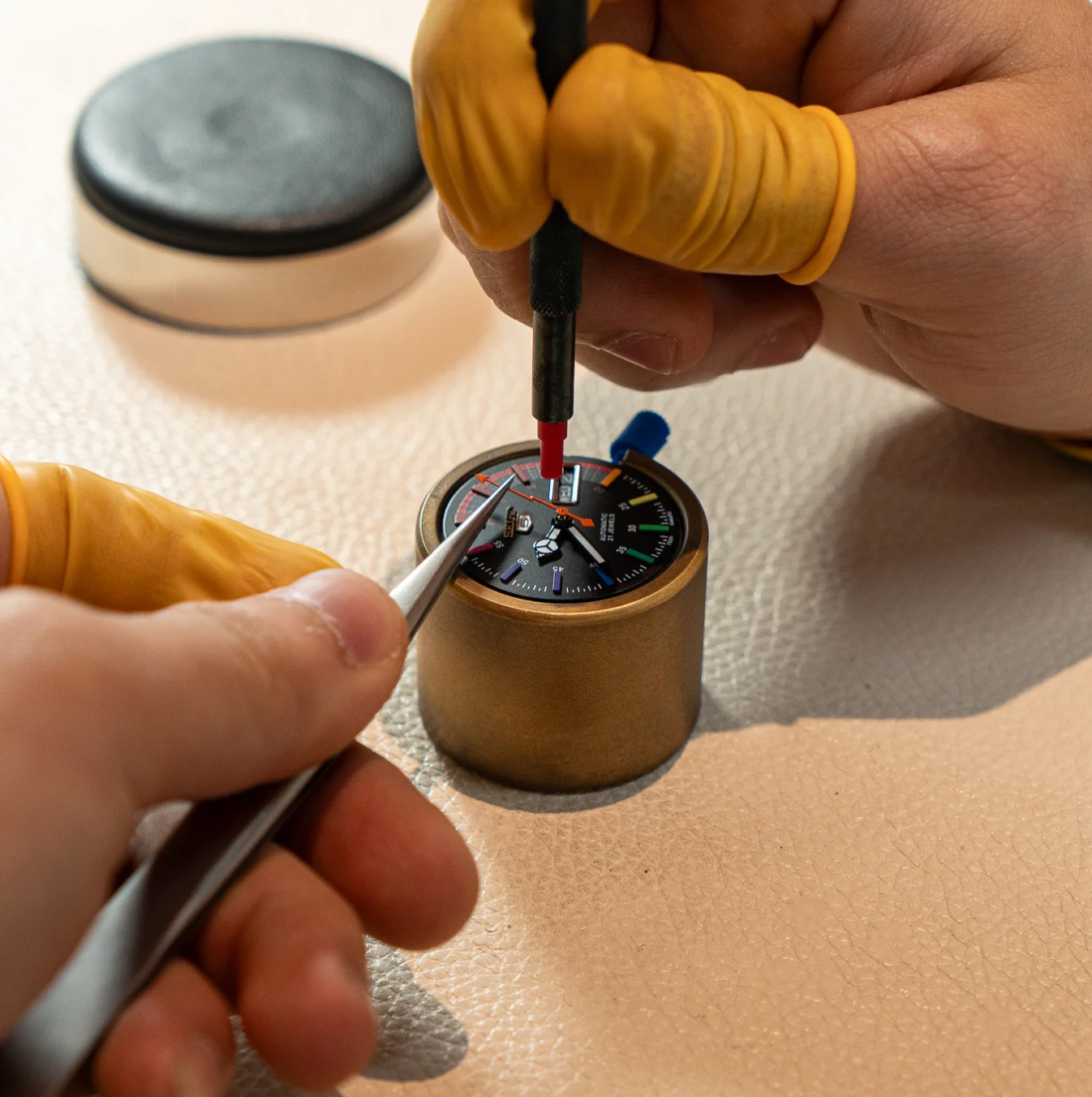 Assembling Seiko Watches