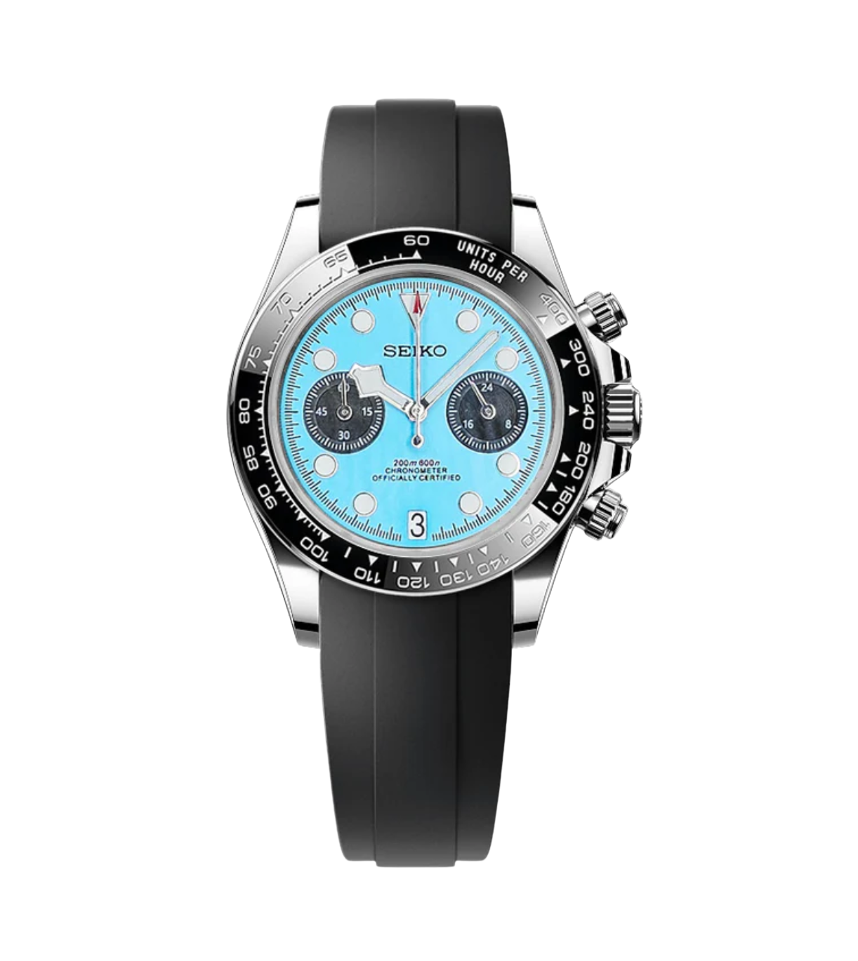 Seiko Mod Black Bay Chrono Cabana Blue 3