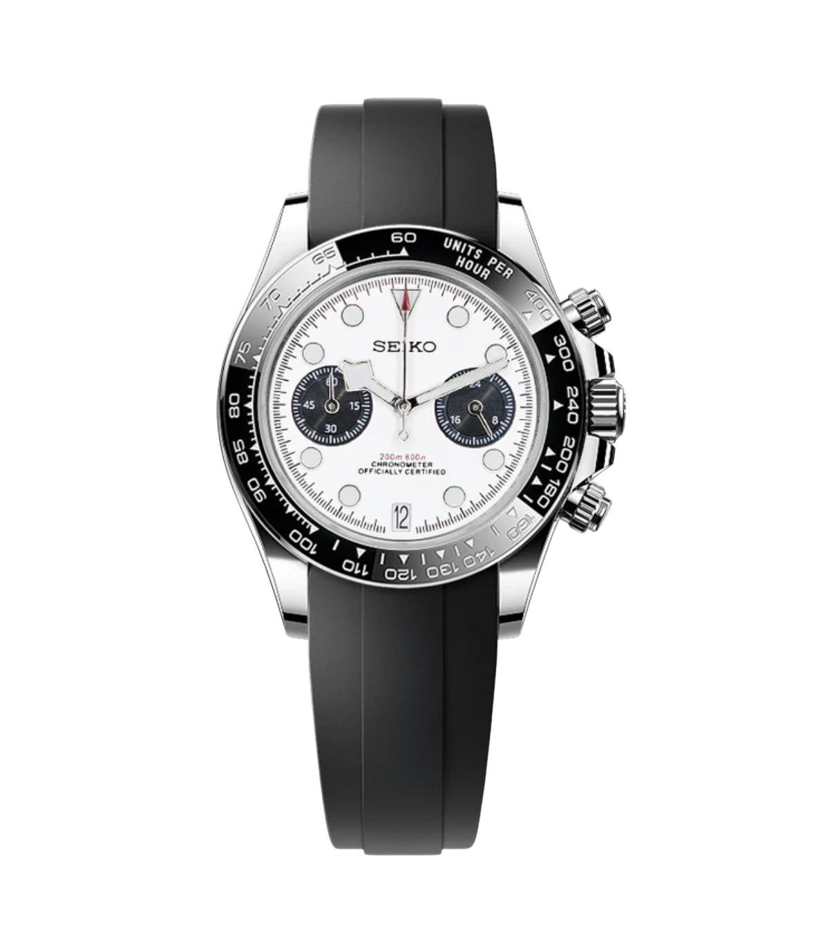 Seiko Mod Black Bay Chrono Panda