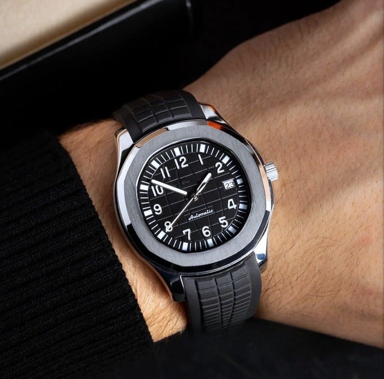 Aquanaut Mod Silver Black