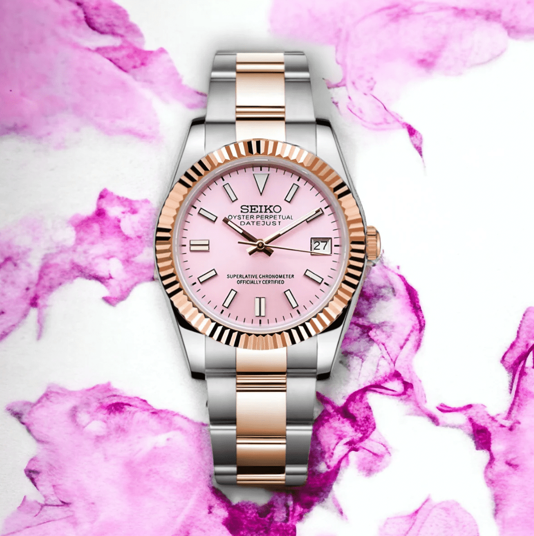Seiko Datejust Baby Pink