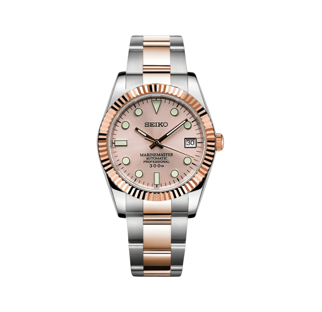 Seiko Mod Datejust Pink Panther – NeoLux Watch Co