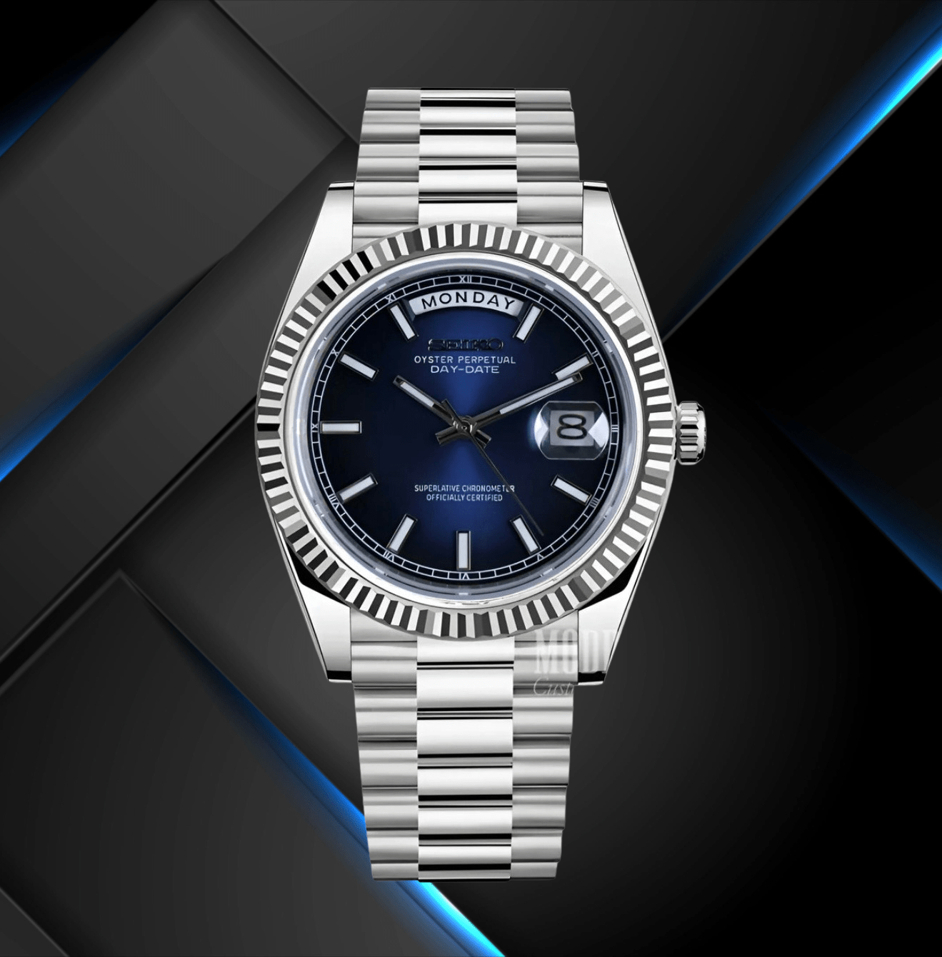 Seiko Mod Day - Date Classic Blue