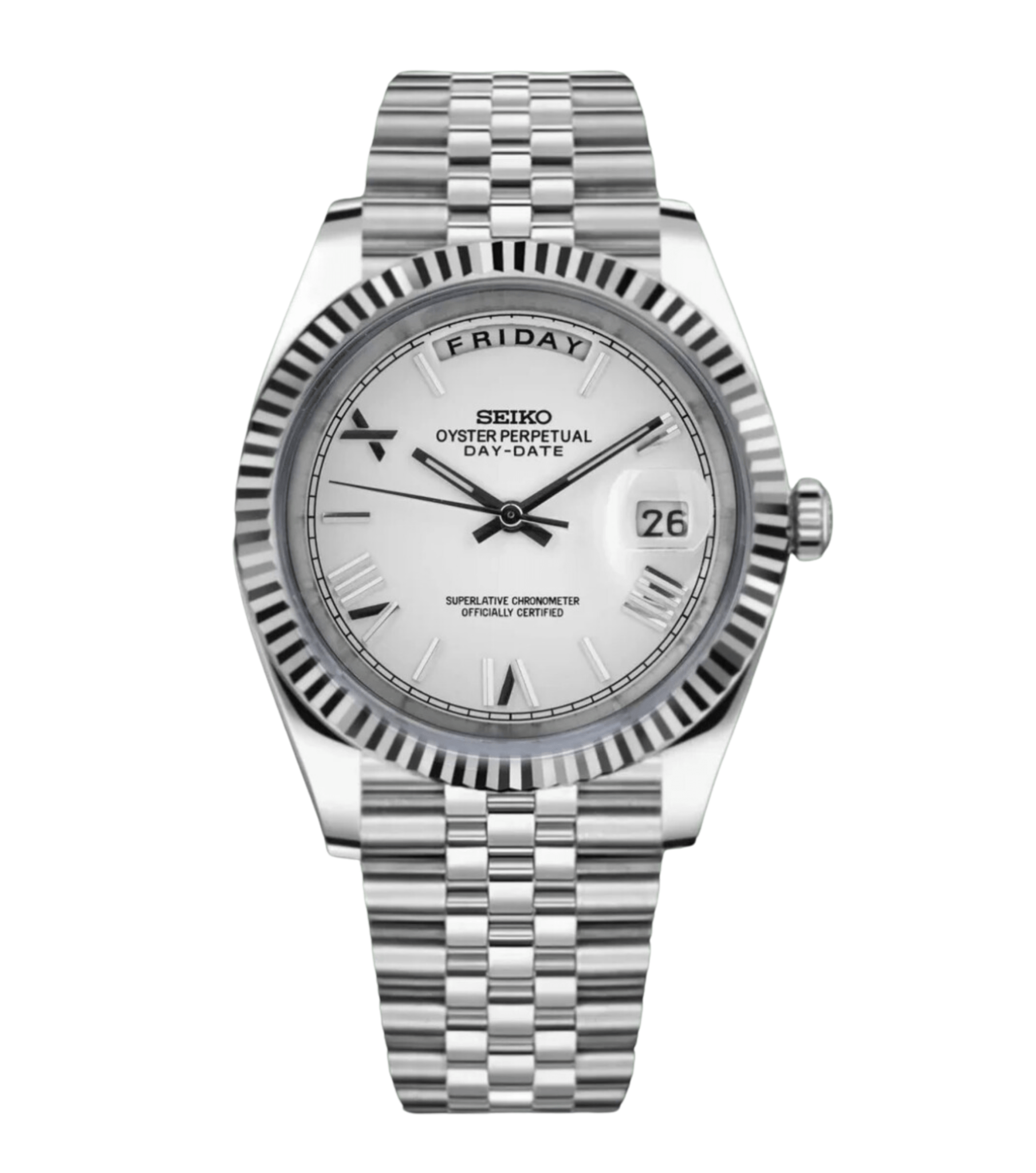 タンクスタイル LMクラスラージ SEIKO セイコー ホワイトローマン SEIKO Men's Prospex Solar Chronograph Watch - Speidel