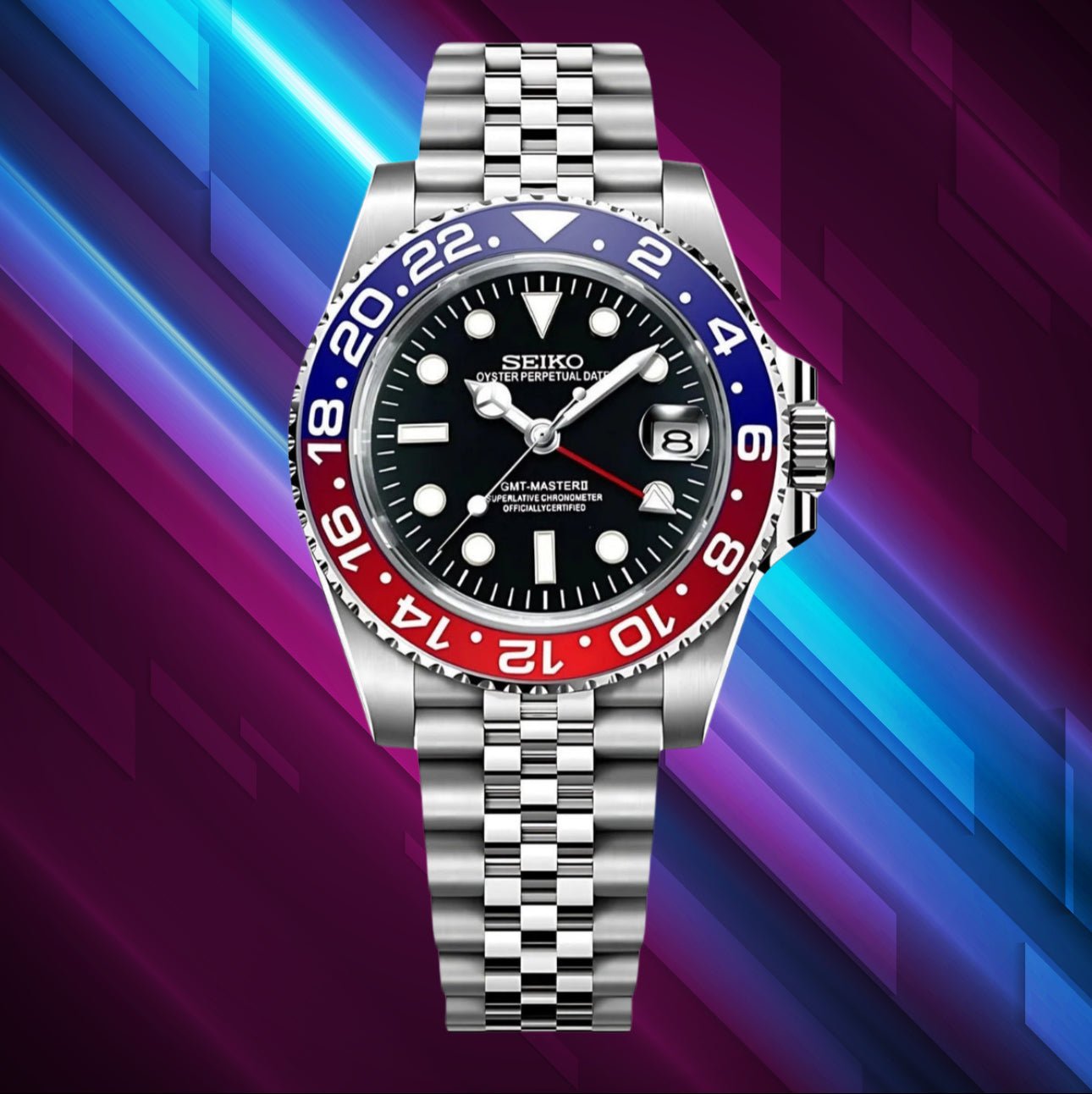 Seiko Mod GMT - II Pepsi