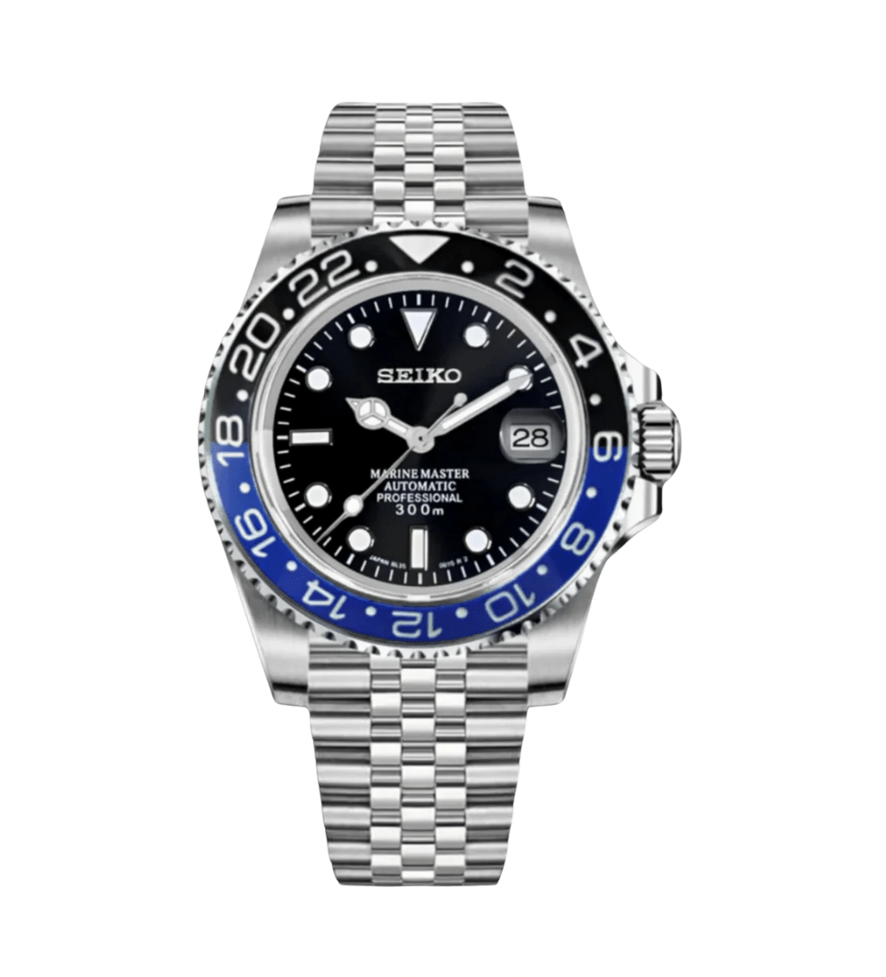 Seiko Mod GMT - Master Batgirl