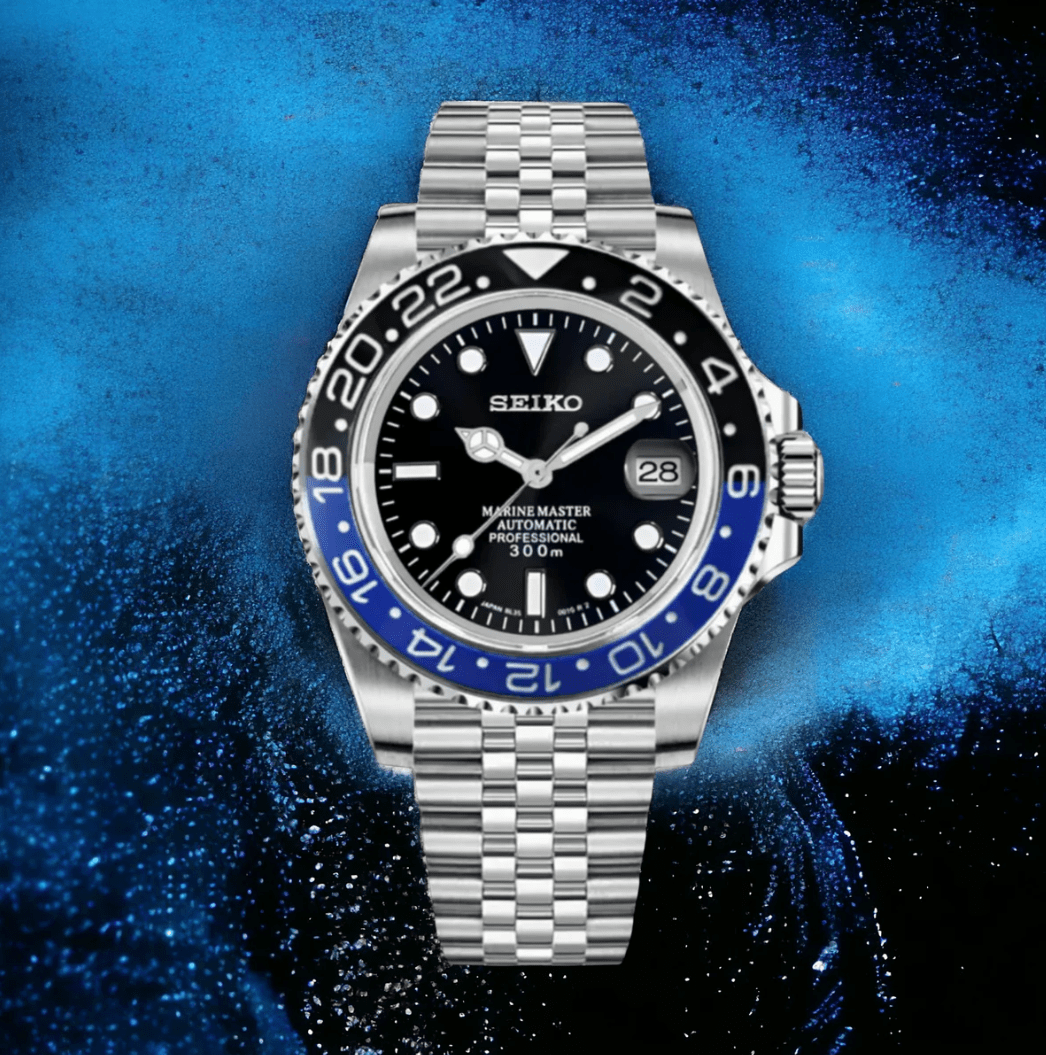 Seiko Mod GMT - Master Batgirl
