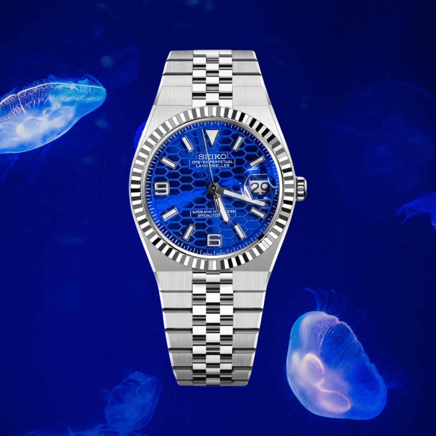 Seiko Mod Land - Dweller Celestial Blue