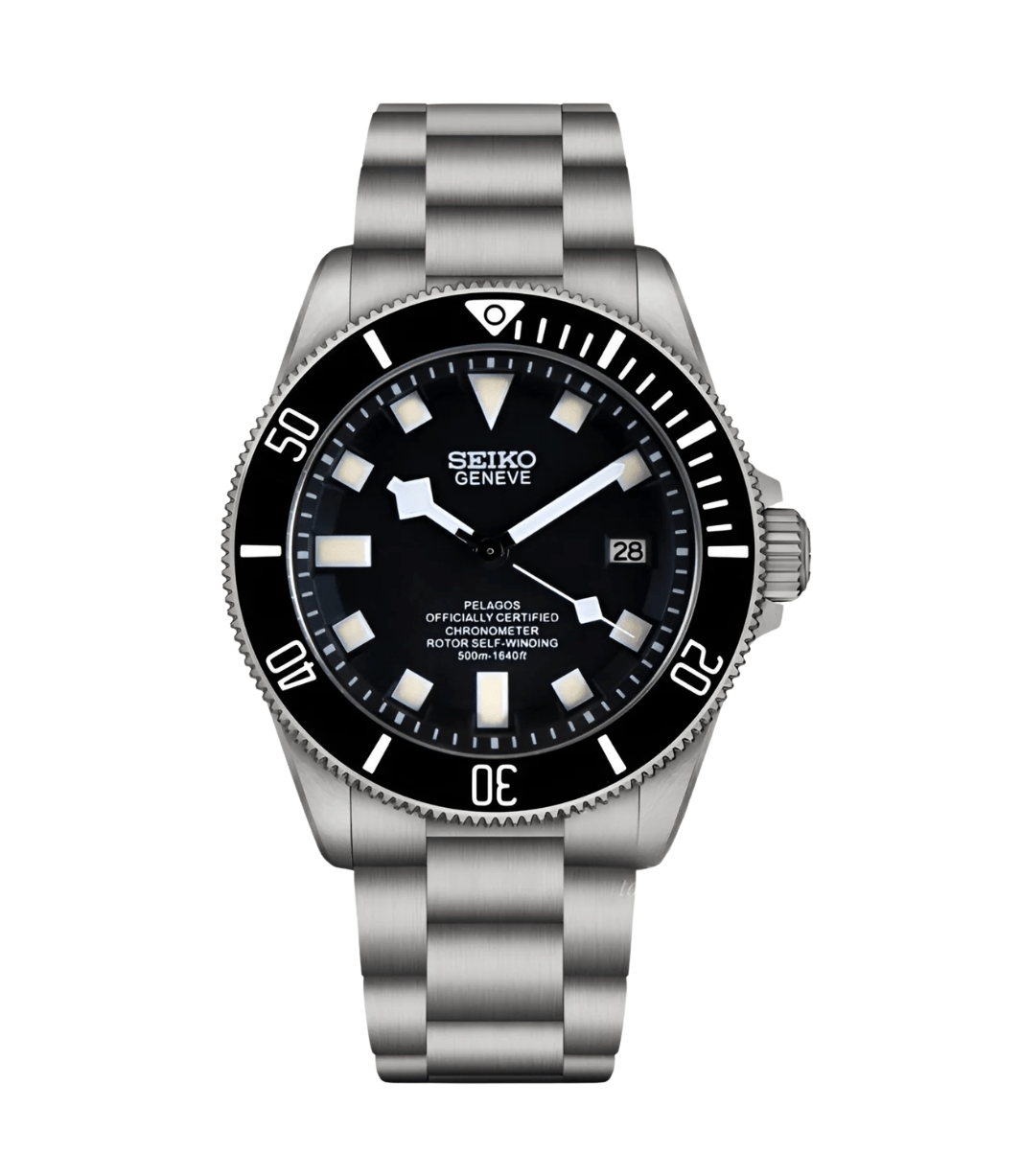 Seiko Mod Pelagos Black – NeoLux Watch & Co