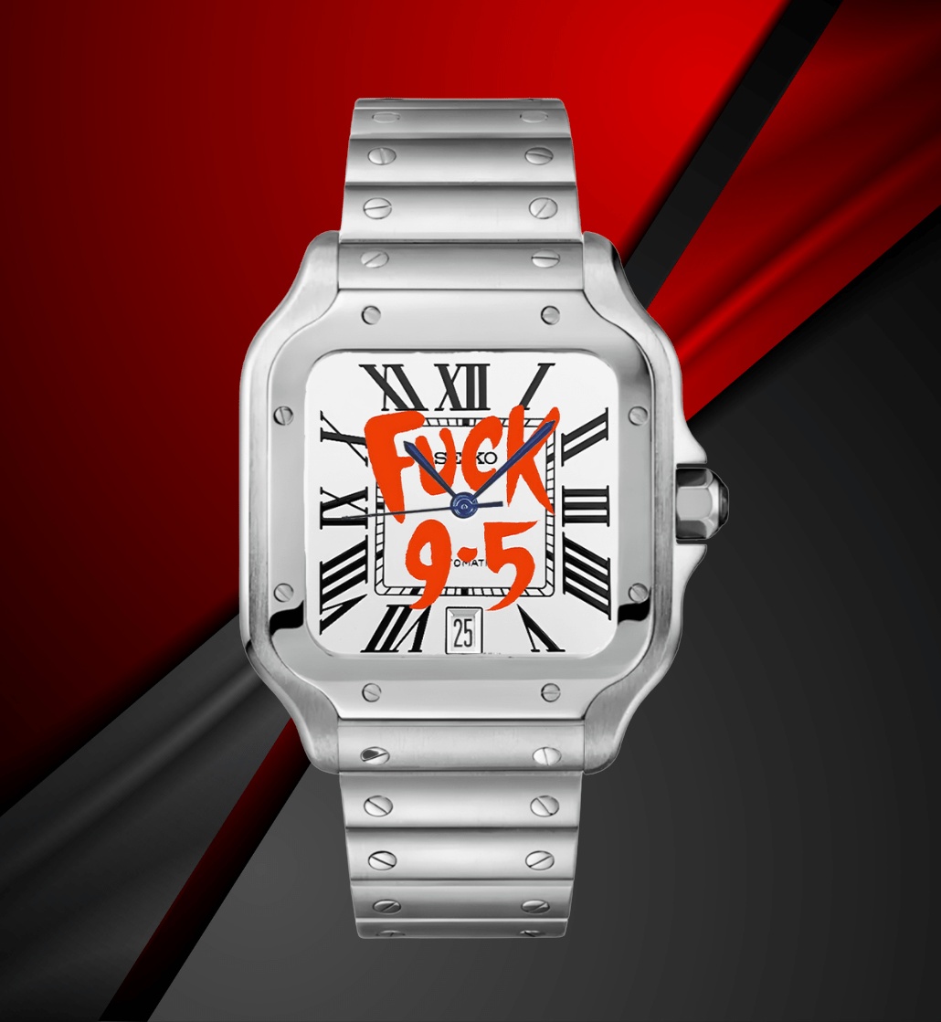 Seiko Mod Santos Date "9 - 5" Edition