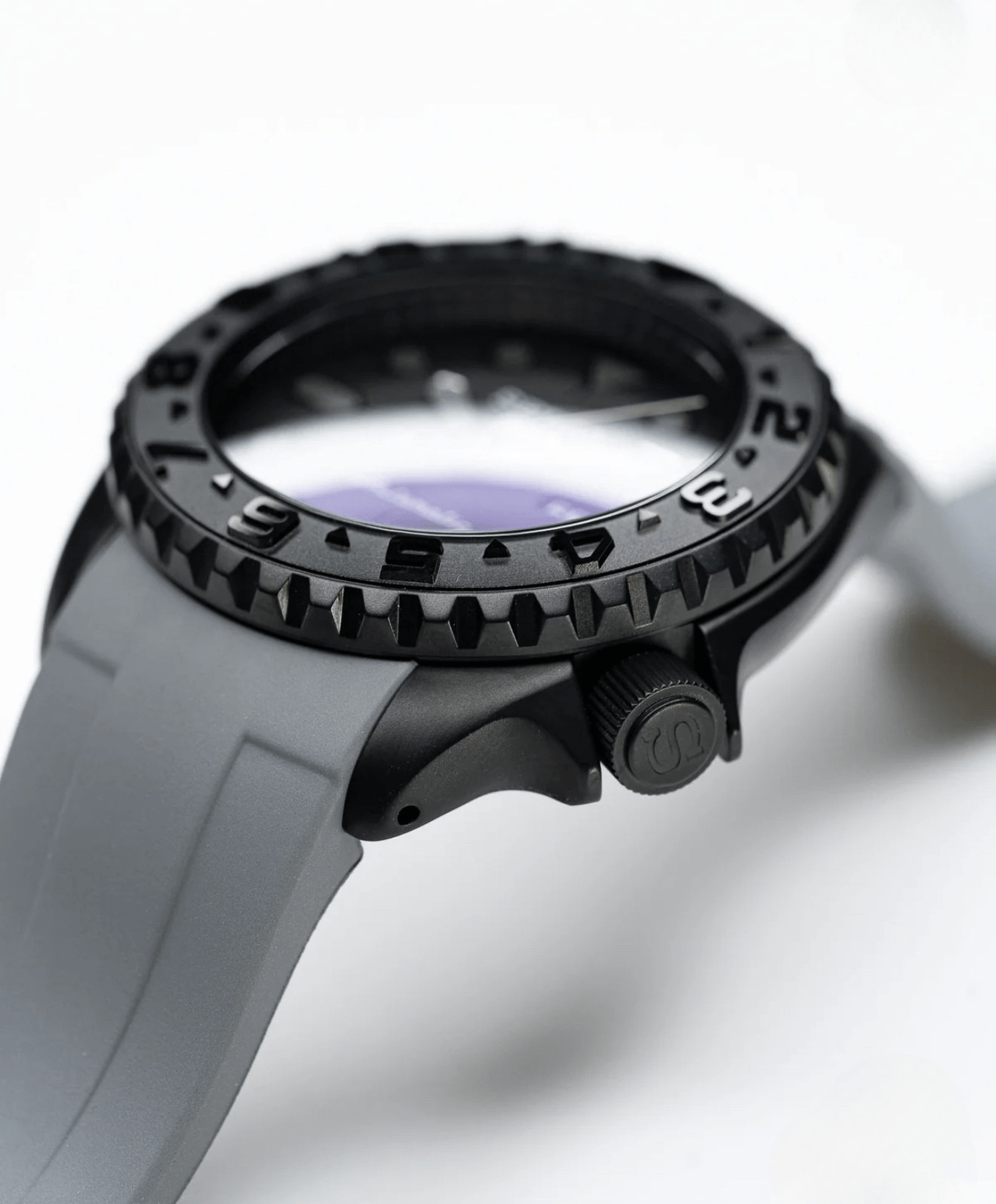 Seiko Mod SKX Stealth Grey
