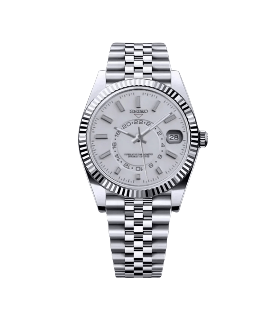 Seiko Mod Sky - Dweller Classic White