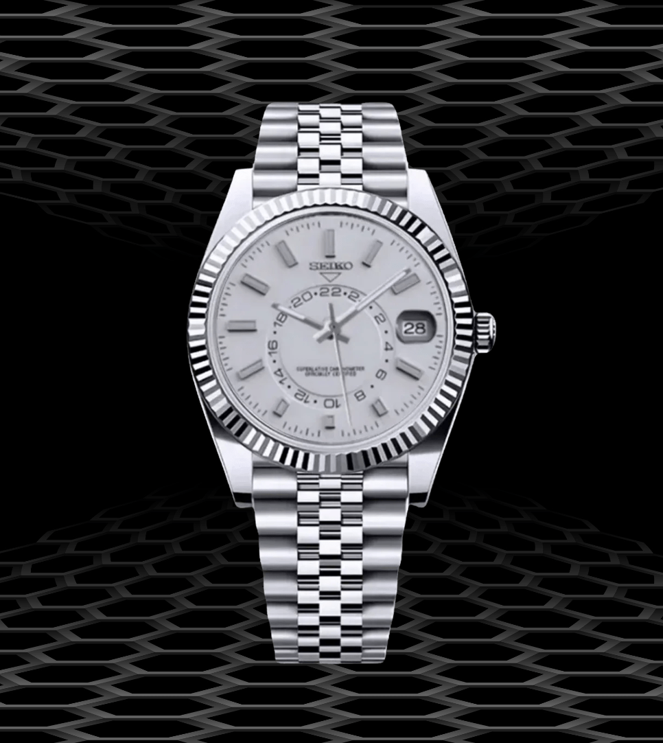 Seiko Mod Sky - Dweller Classic White