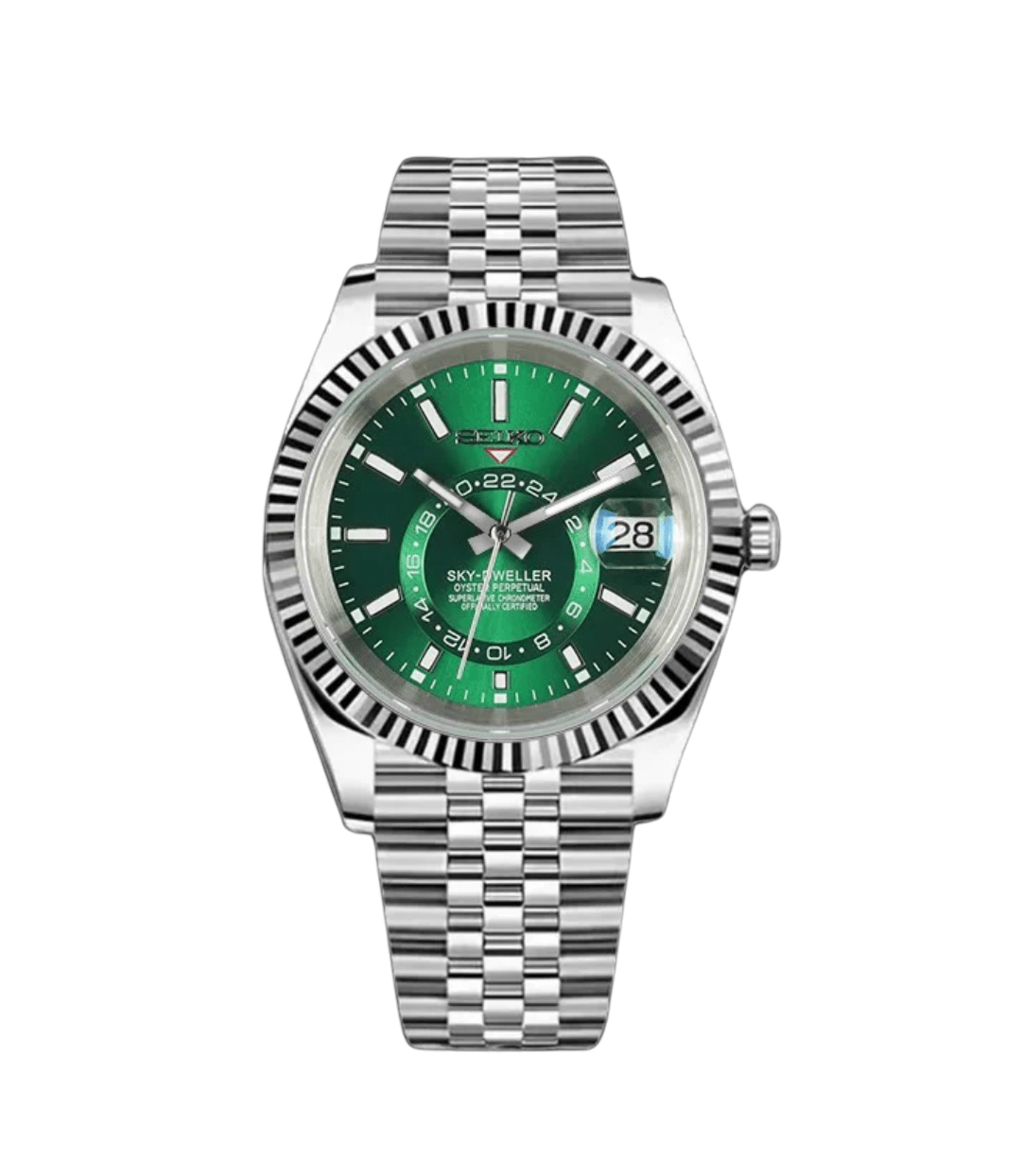 Seiko Mod Sky - Dweller Crystal Green