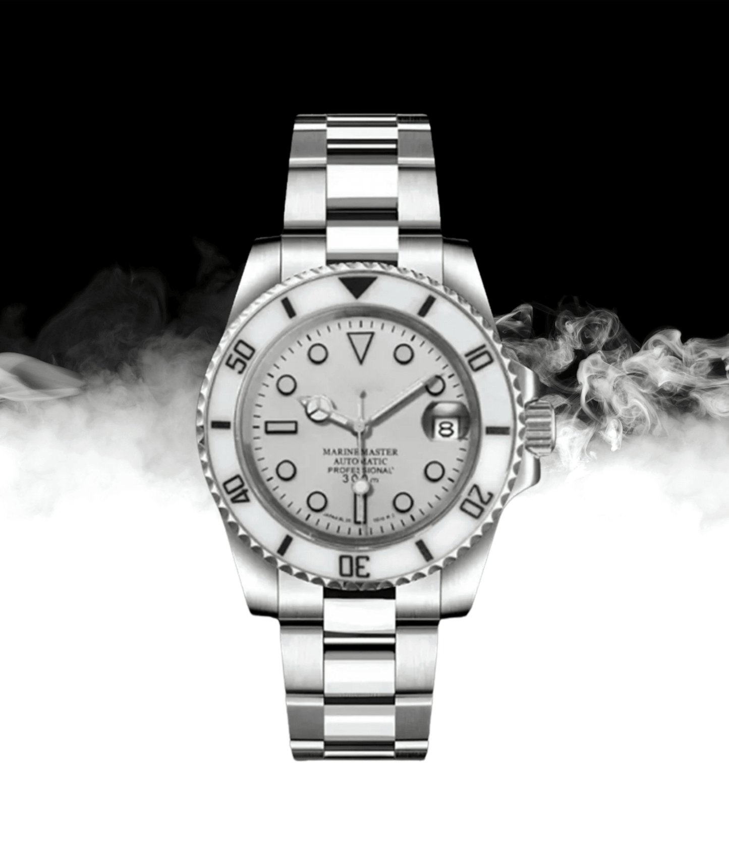 Submariner Mod White