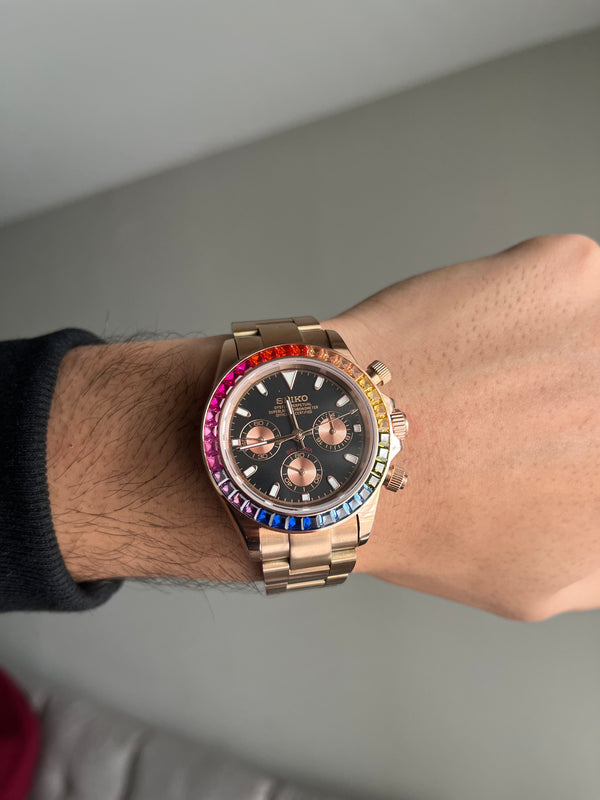 Seiko Mod Daytona Rainbow
