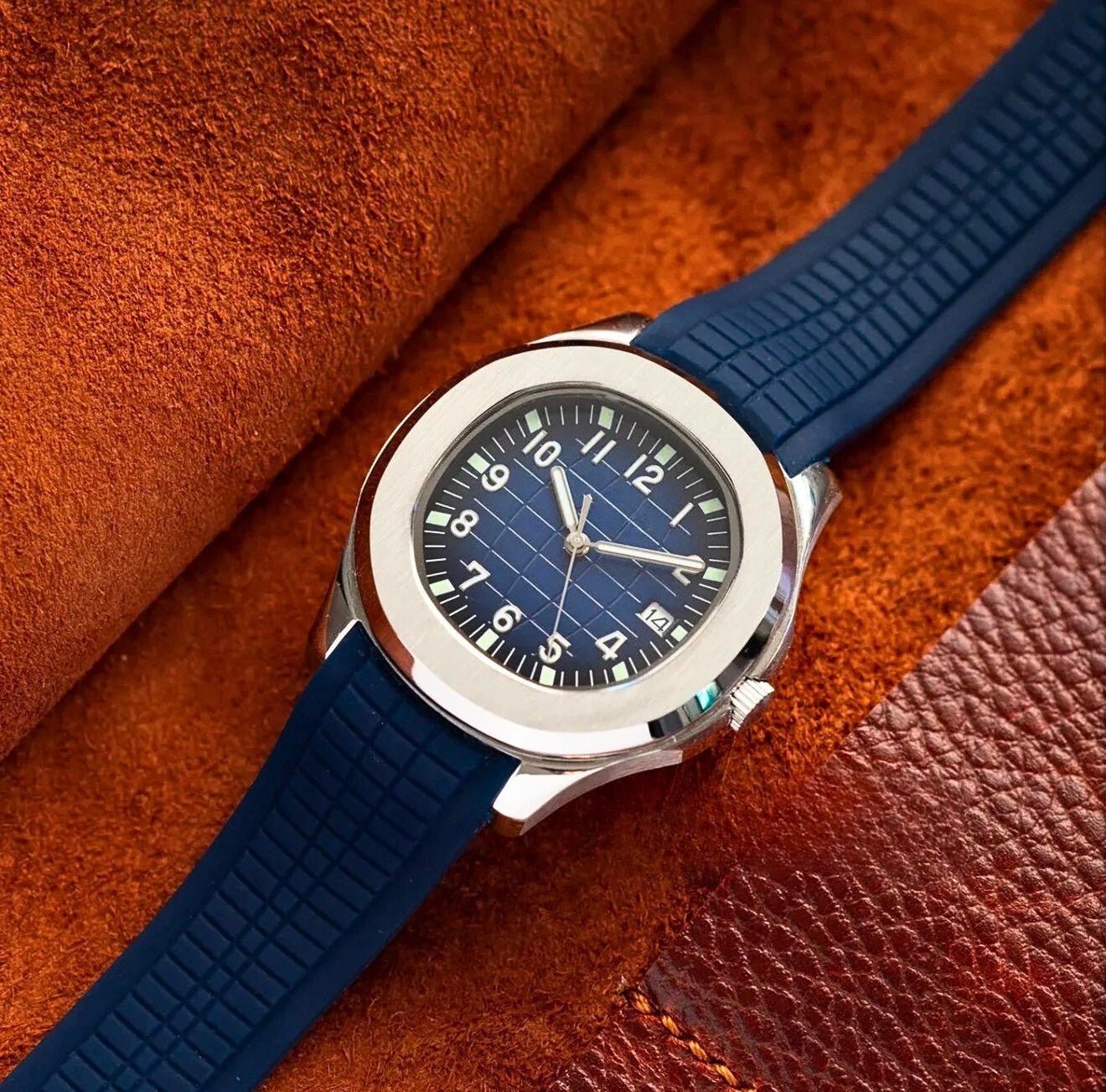 Aquanaut Mod Silver Blue