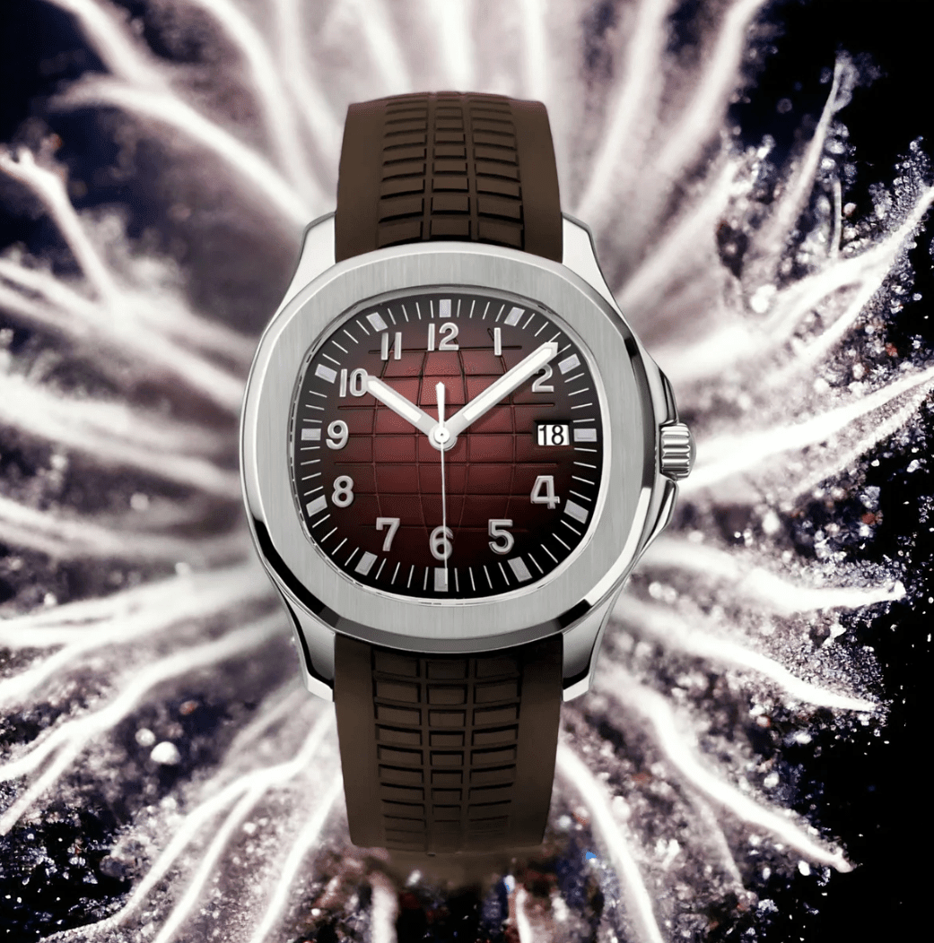 Aquanaut Mod Silver Chocolate