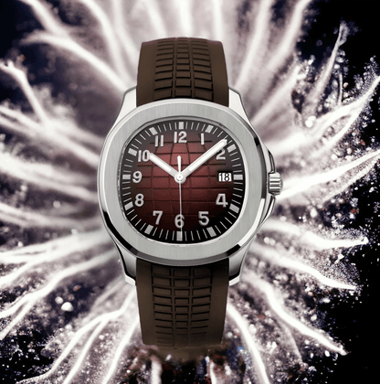 Aquanaut Mod Silver Chocolate