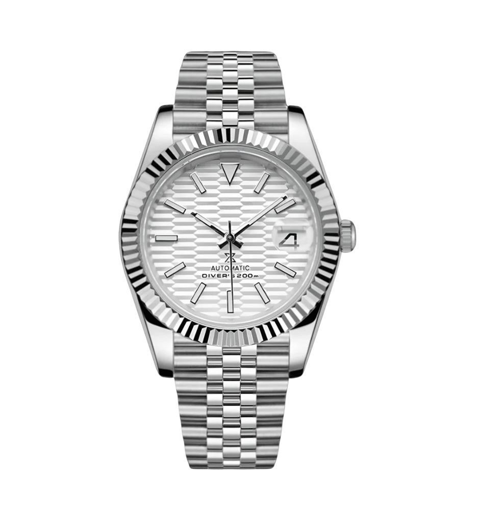 Datejust Mod Classic White