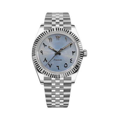 Datejust Mod Light Blue Arabic