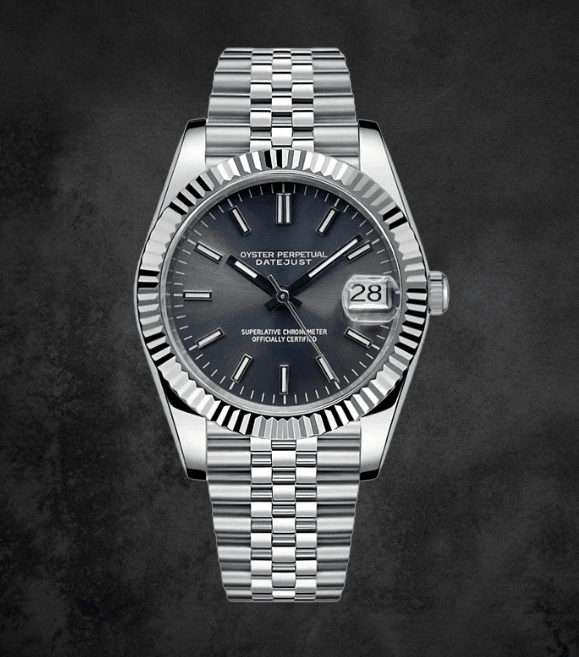 Datejust Mod Rhodium