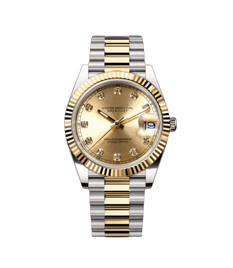 Datejust Mod Two - Tone Gem Gold
