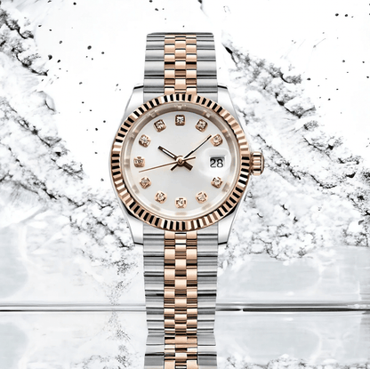 Datejust Mod Twotone Lady White