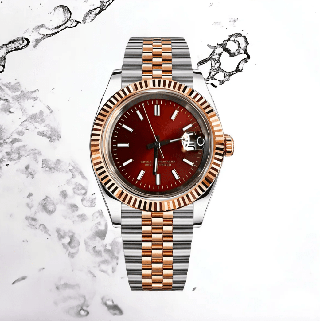 Datejust Mod Twotone Red