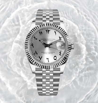 Datejust Mod White Arabic
