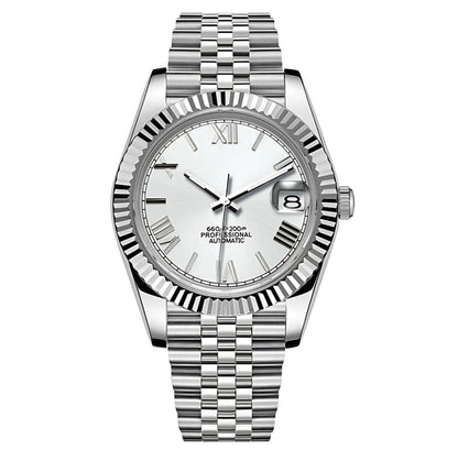 Datejust Mod White Roman