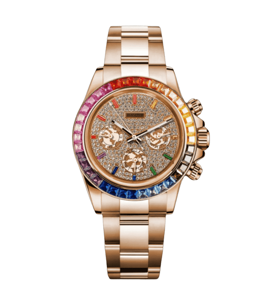 Daytona Mod Rose Gold - Ice Rainbow