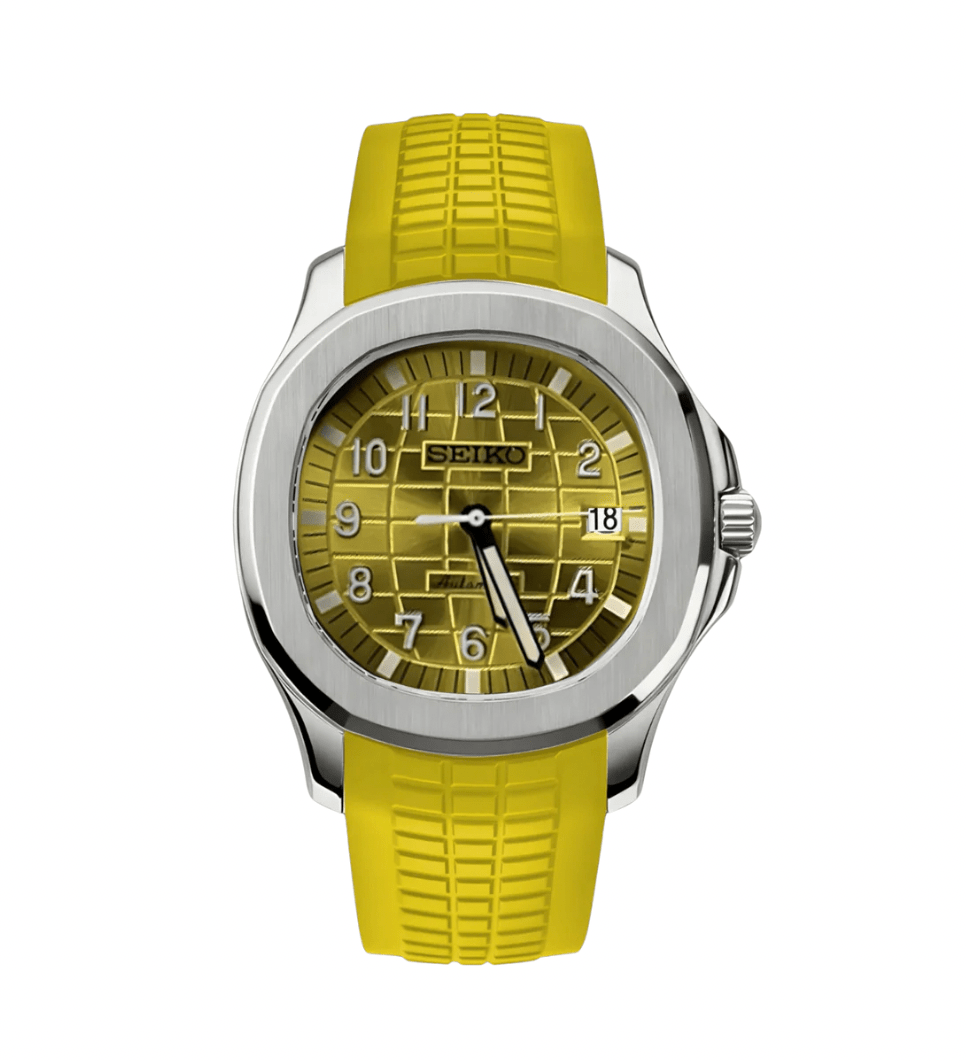 Seiko Mod Aquanaut Yellow