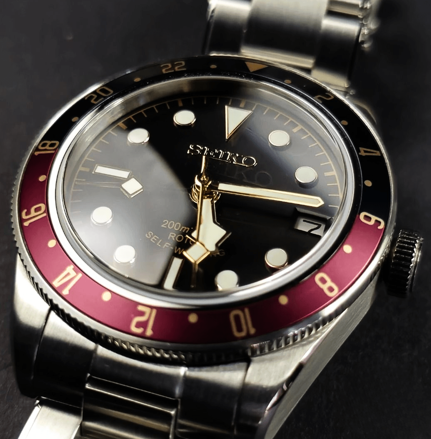 Seiko Mod Black Bay Pepsi