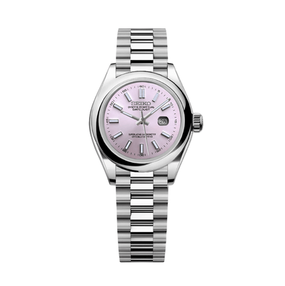 Seiko Mod Datejust Lady Classic Pink