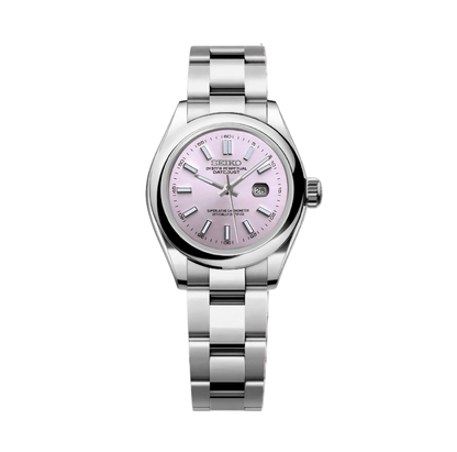 Seiko Mod Datejust Lady Classic Pink