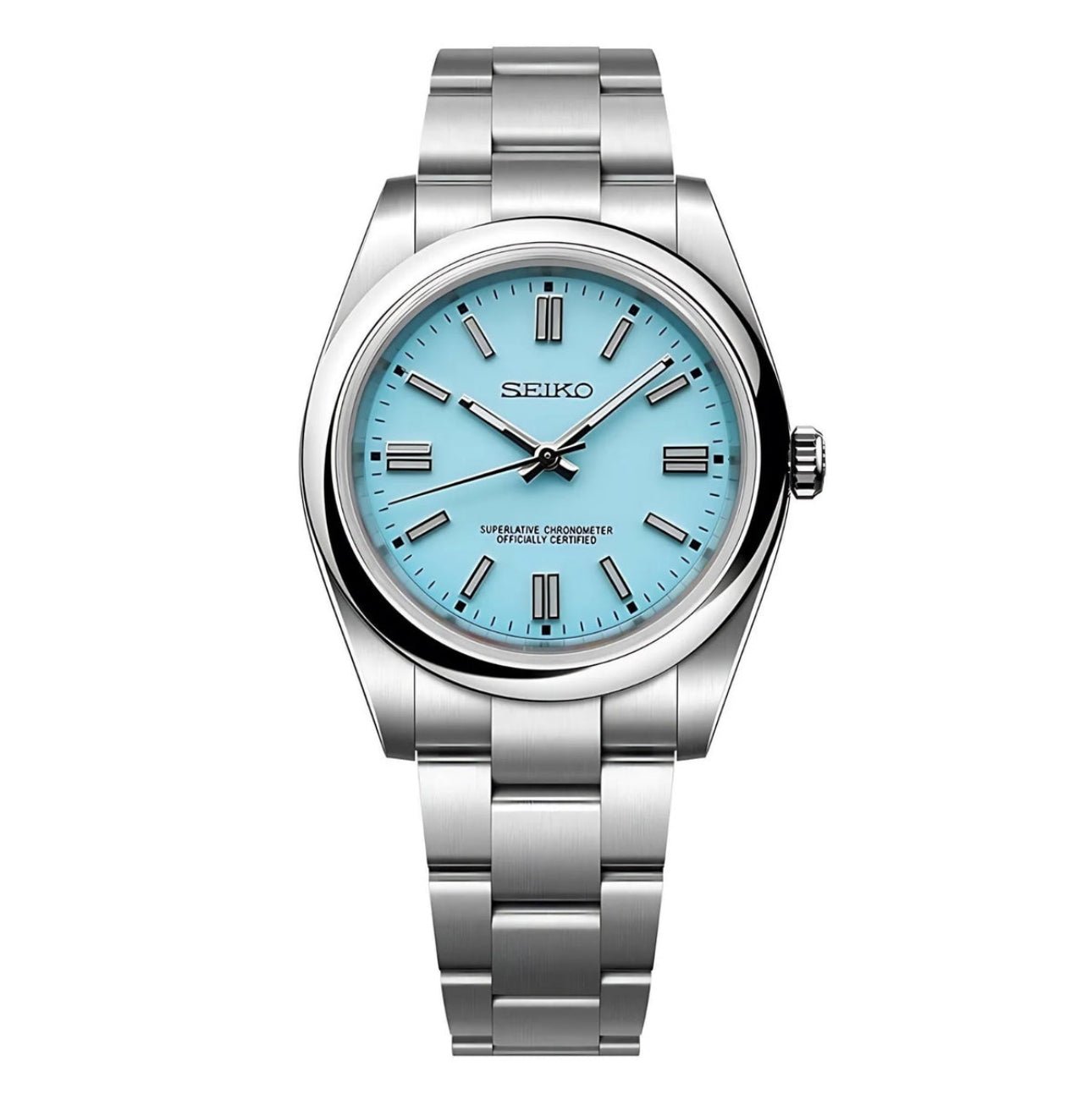 Seiko Datejust Oyster Tiffany Blue