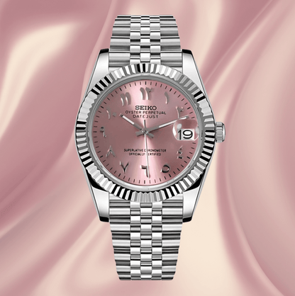 Seiko Datejust Pink Arabic