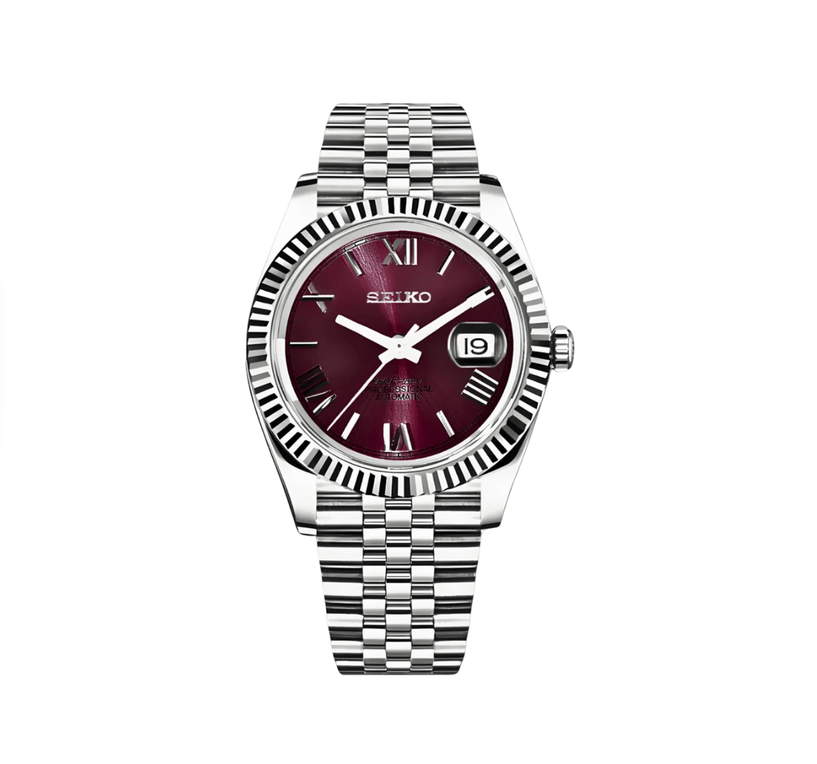 Seiko Datejust Roman Purple