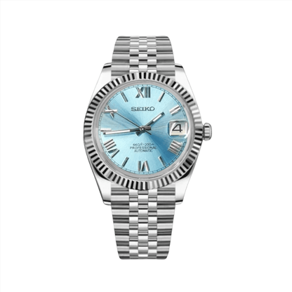 Seiko Mod Datejust Roman Tiffany