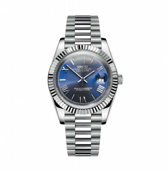 Seiko Day - Date Blue Roman