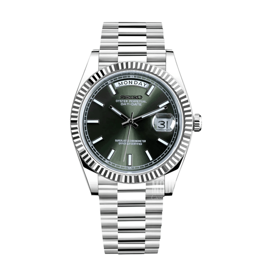 Seiko Mod Day - Date Classic Olive Green