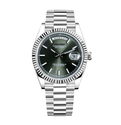 Seiko Mod Day - Date Classic Olive Green