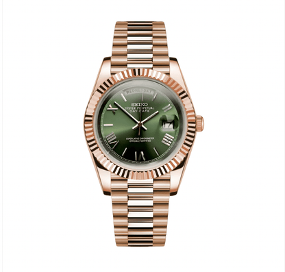 Seiko Mod Day - Date Mint Green