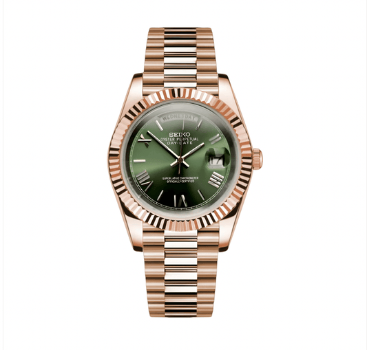 Seiko Mod Day - Date Mint Green