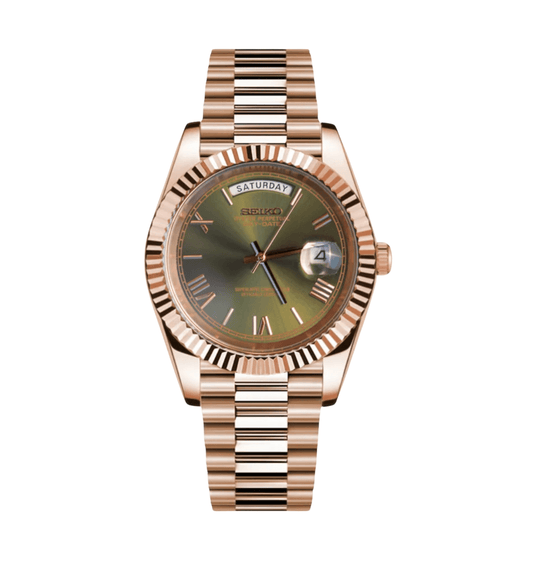 Seiko Mod Day - Date RG Olive