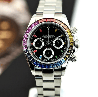 Seiko Mod Daytona Infinity Rainbow