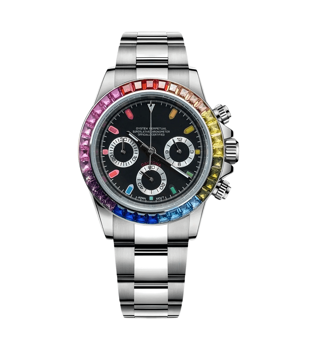 Seiko Mod Daytona Infinity Rainbow