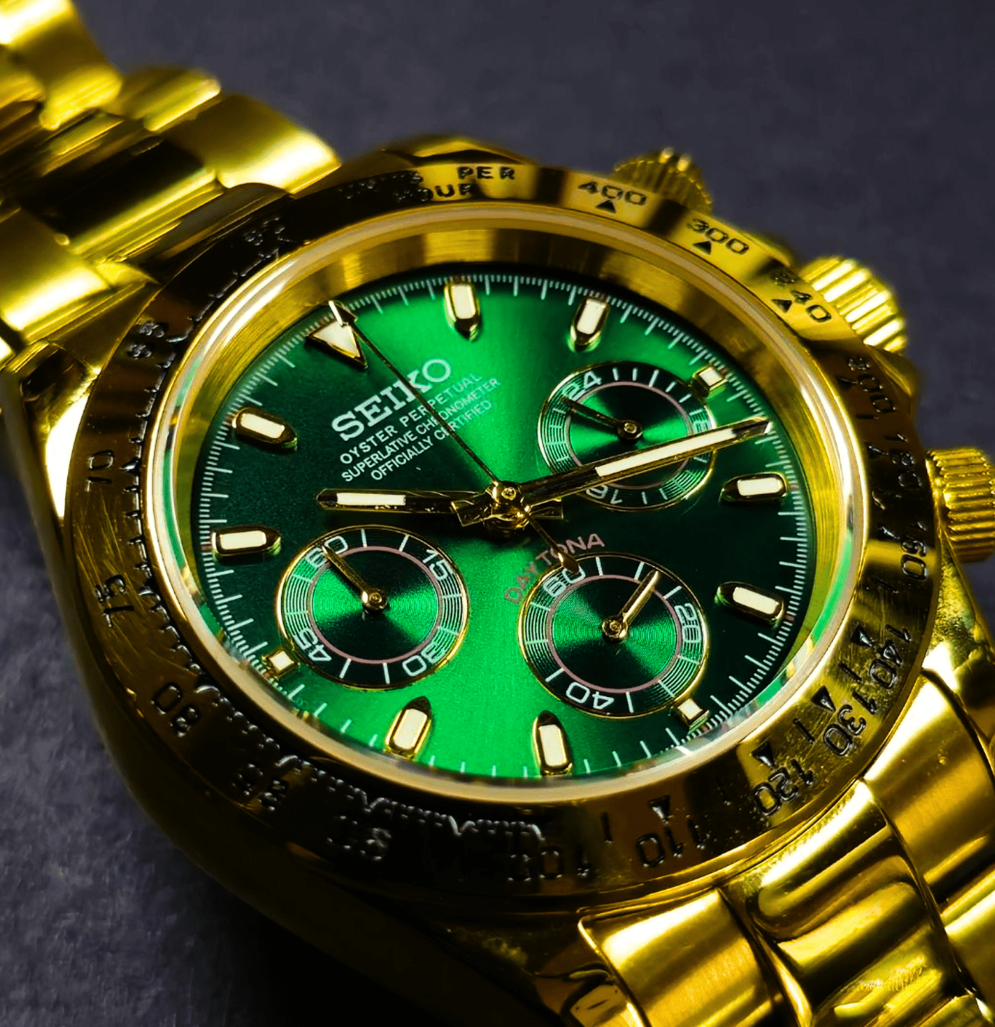 Seiko Mod Daytona "John Mayer"